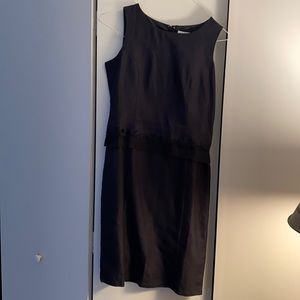 Black cocktail dress